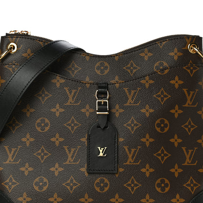 Louis Vuitton Monogram Odeon MM Black 6 of 8