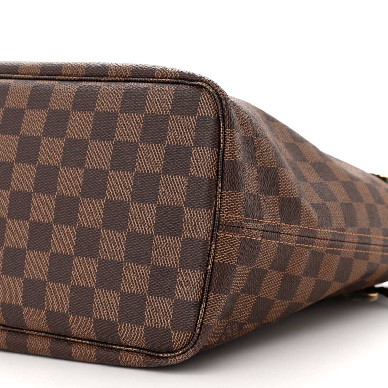 Louis Vuitton Damier Ebene Neo Neverfull MM Rose Ballerine 10 of 12