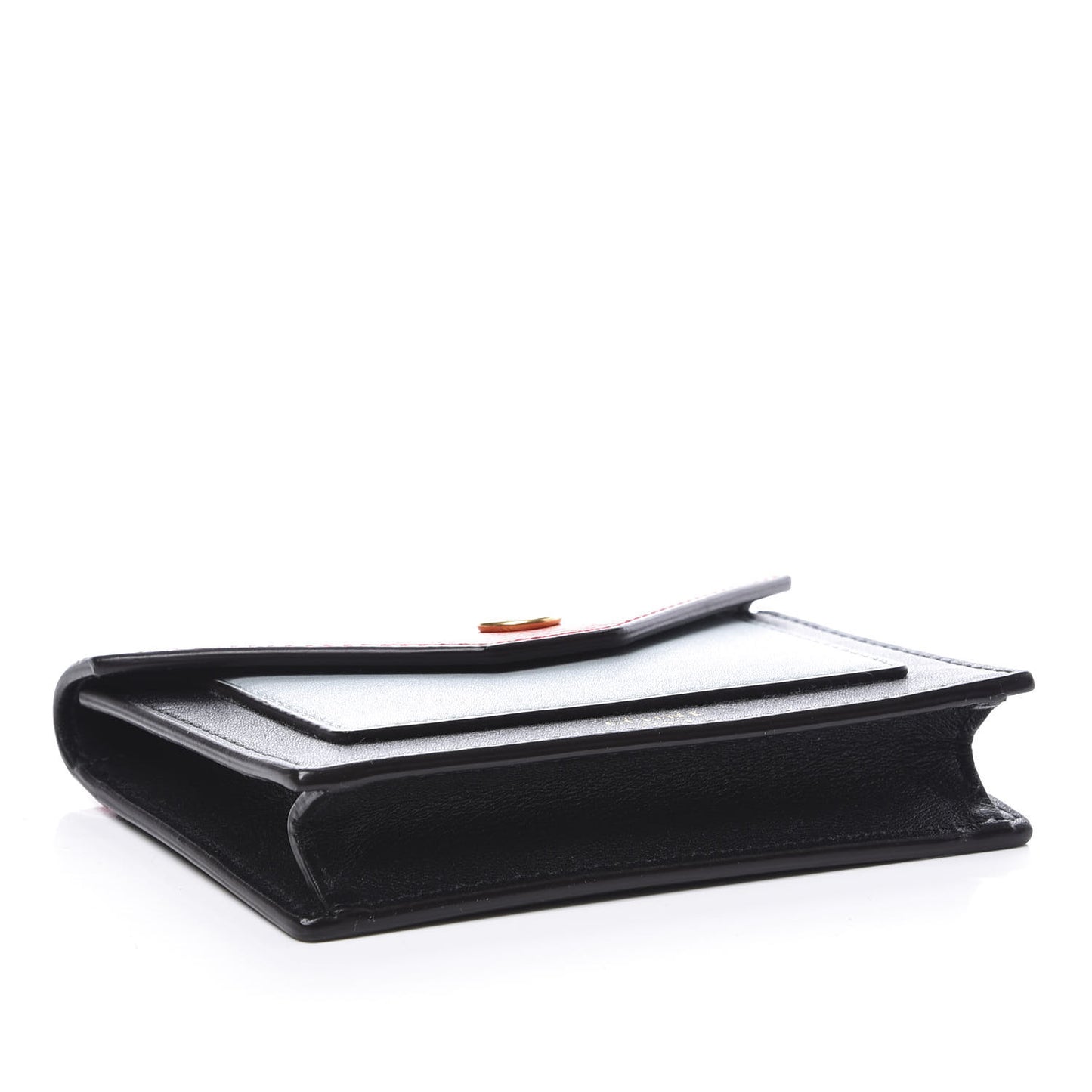 Liege Calfskin Tri-Color Pocket Card Holder