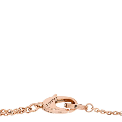Bulgari 18K Rose Gold Carnelian Divas' Dream Bracelet ML 3 of 4