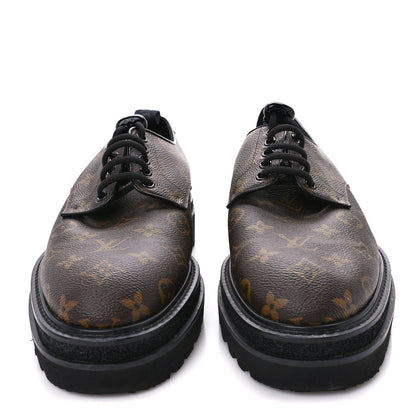 Louis Vuitton Calfskin Monogram Mens Shoes 8 2 of 9