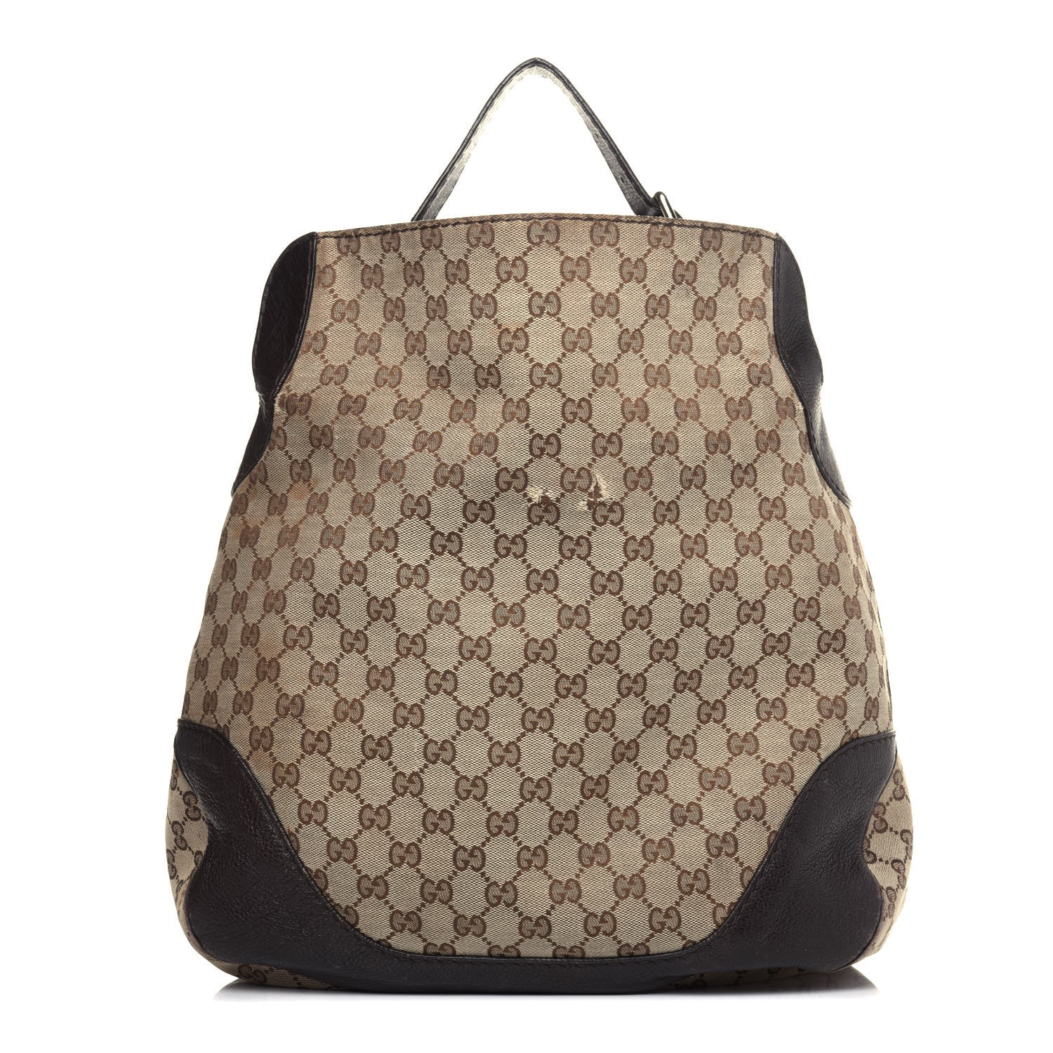 Gucci Monogram Charlotte Medium Hobo Brown 1 of 29