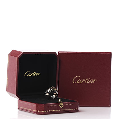 Cartier 18K Pink Yellow White Gold Large Trinity Ring 50 5.25 5 of 7