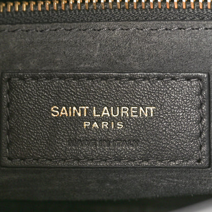 Saint Laurent Smooth Calfskin Le 5 A 7 Hobo Storm 6 of 10