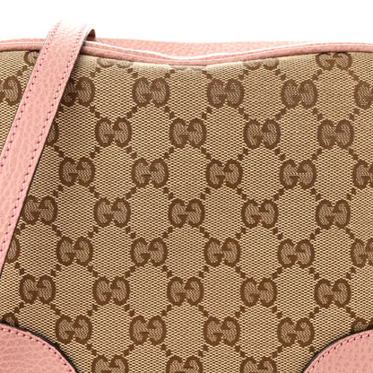 Gucci Monogram Mini Bree Messenger Bag Beige Soft Pink 8 of 12