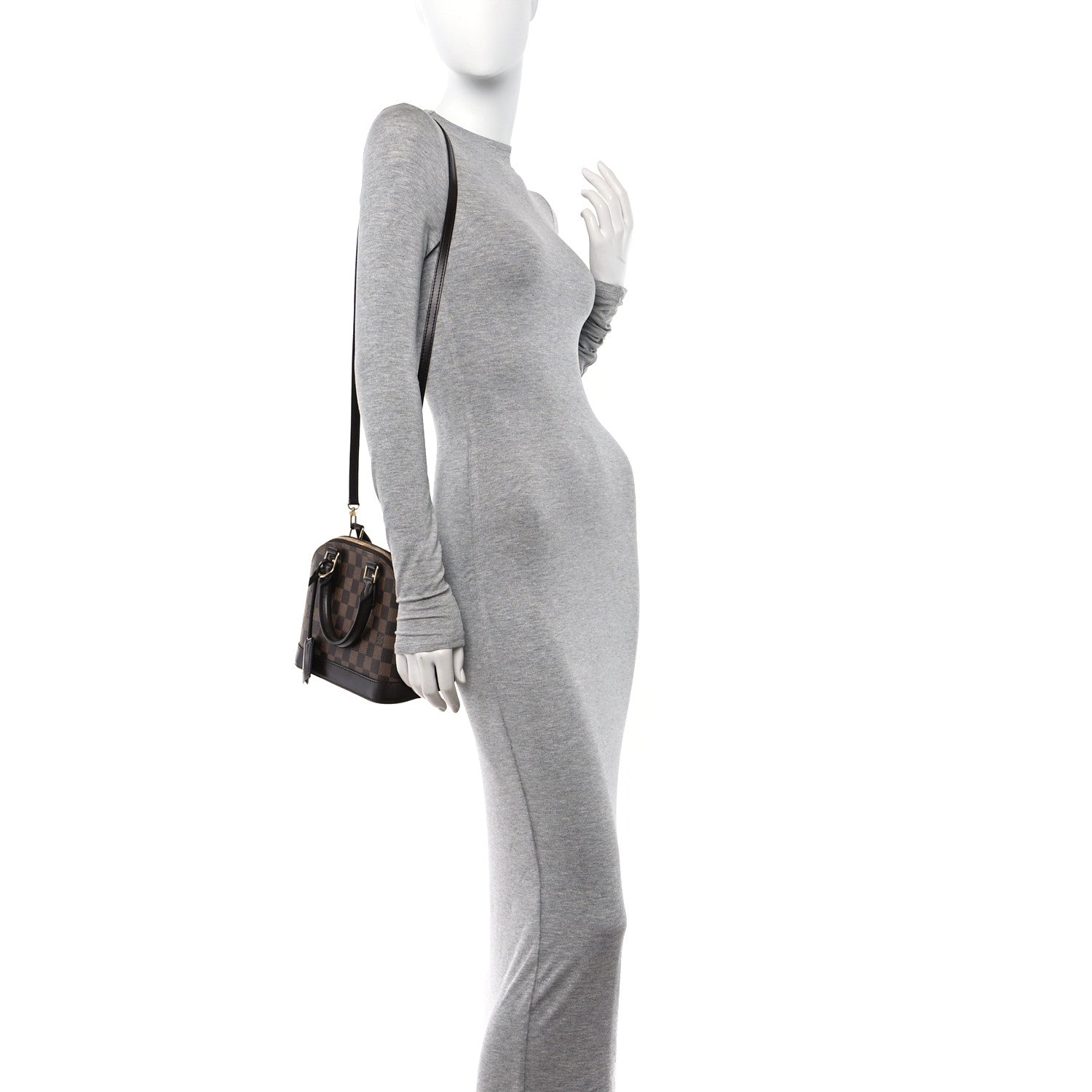 Louis Vuitton Damier Ebene Alma BB 2 of 14