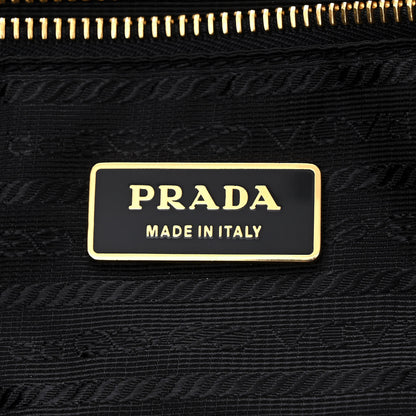 Prada Nappa Gaufre Tote Green 6 of 9