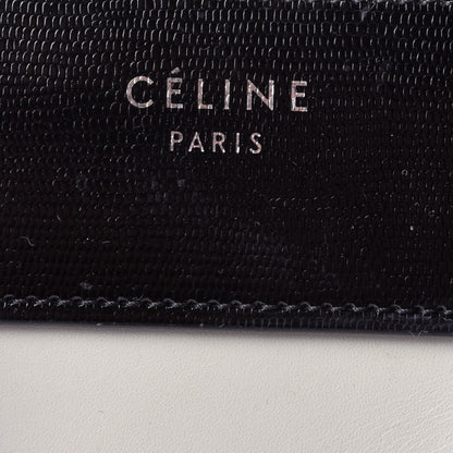 Celine Sleek Calfskin Micro Bi-Color Luggage Black White 5 of 5