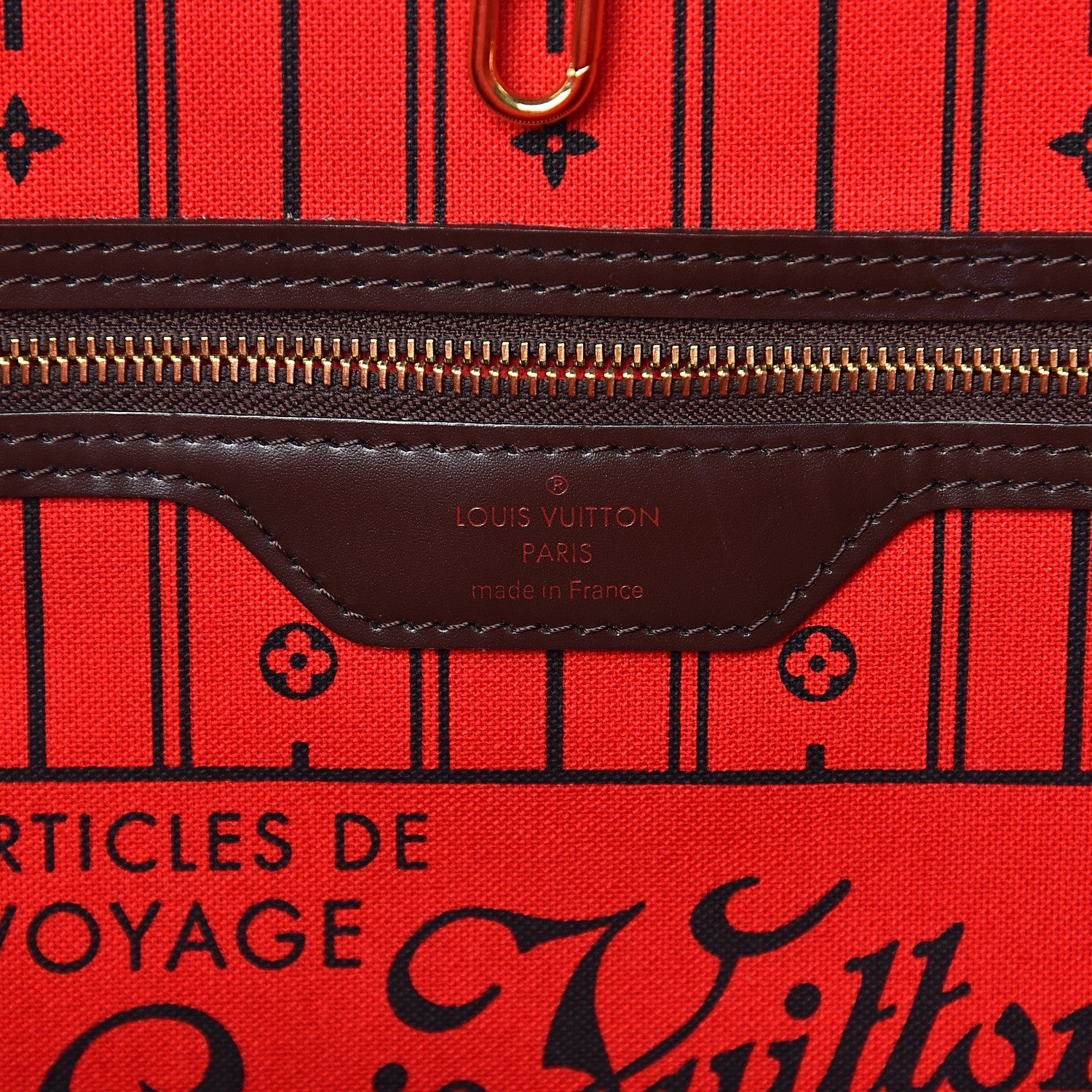 Louis Vuitton Damier Ebene Neverfull GM 5 of 12