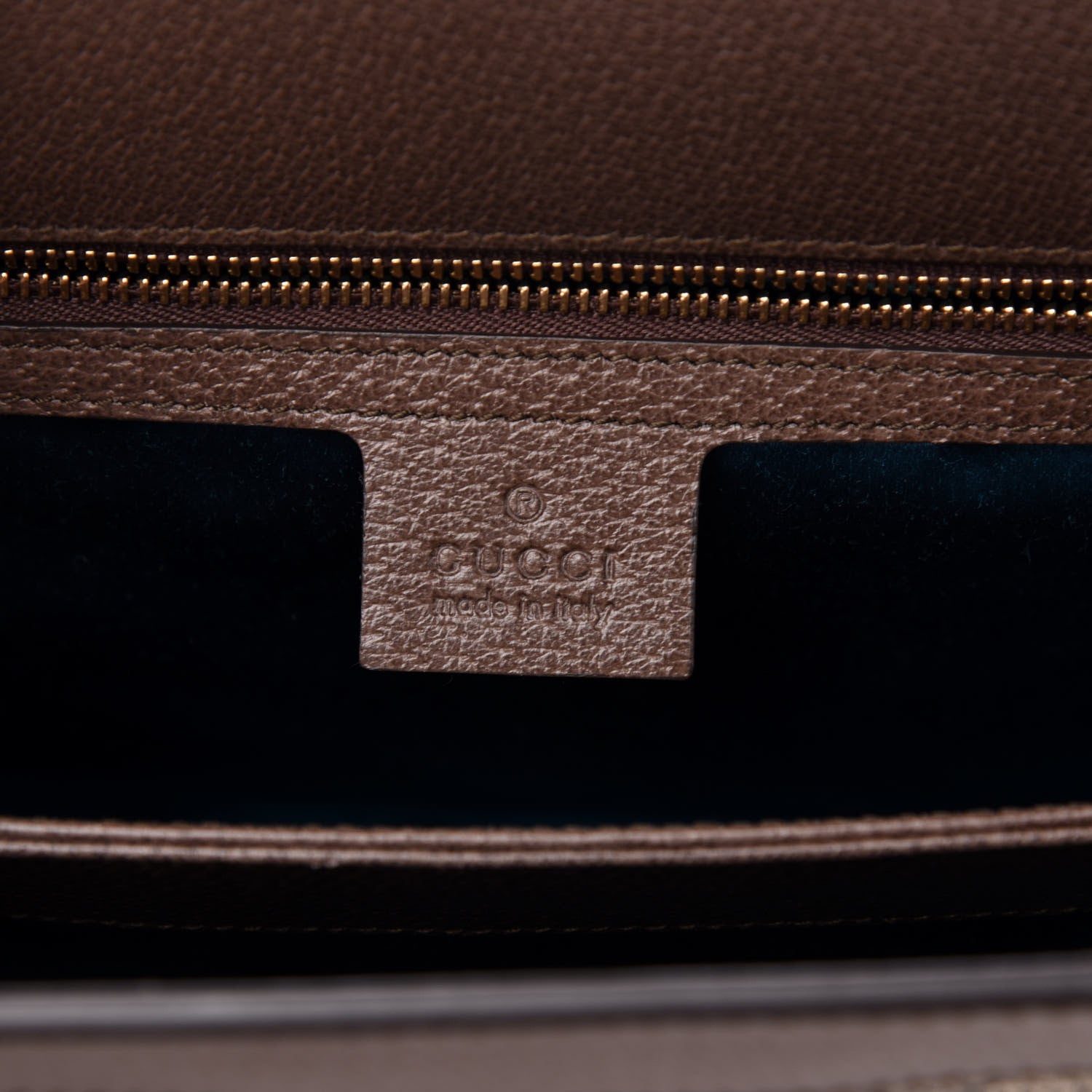 Gucci GG Supreme Monogram Web Medium Ophidia Chain Shoulder Bag Brown 6 of 11