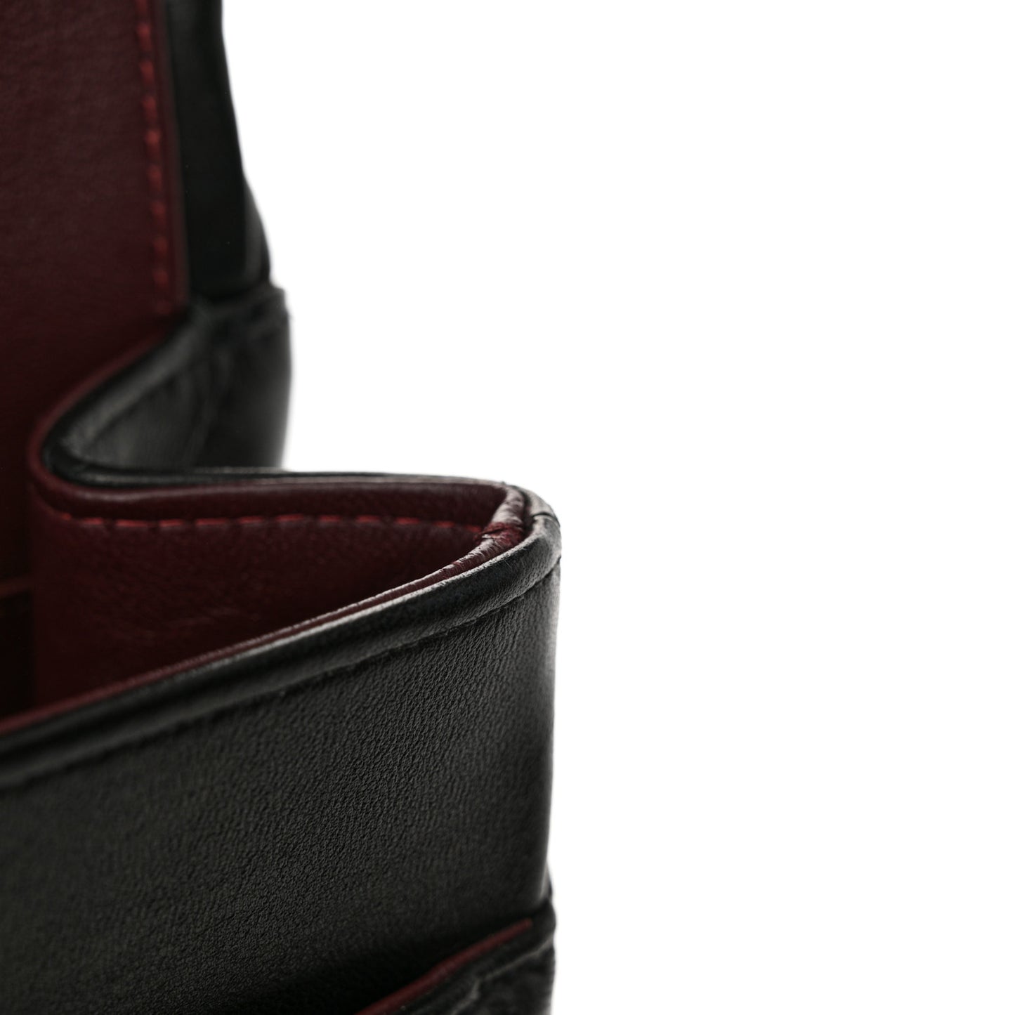 Lambskin Quilted Jumbo Double Flap Black