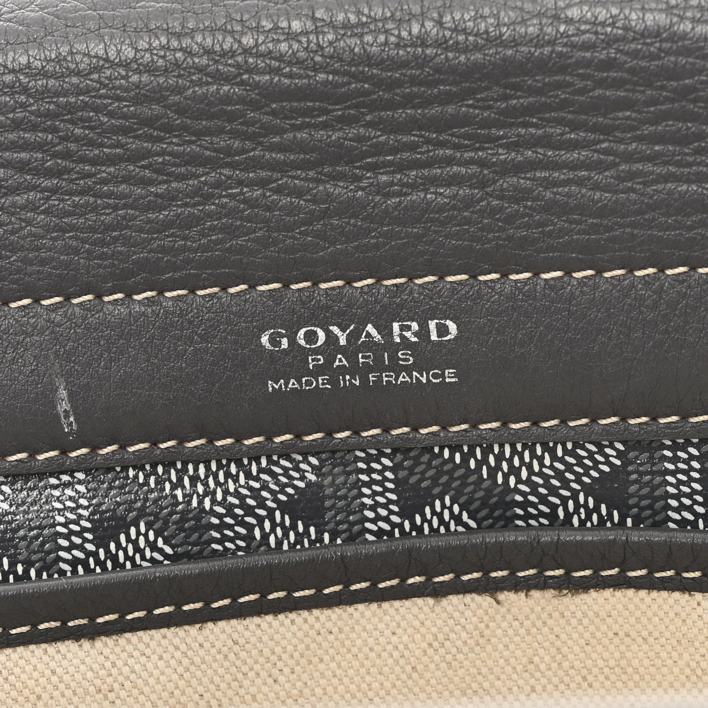 Goyardine Rouette PM Grey