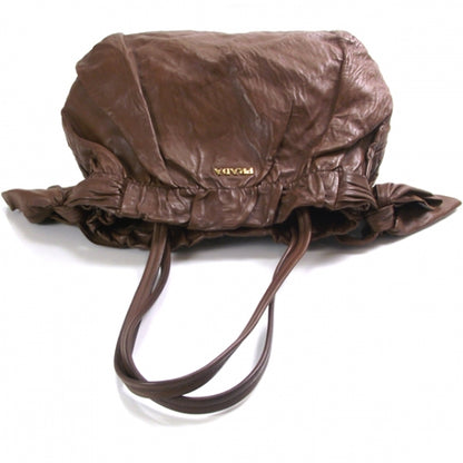 Prada Nappa Antique Bow Bag Cocco 6 of 11