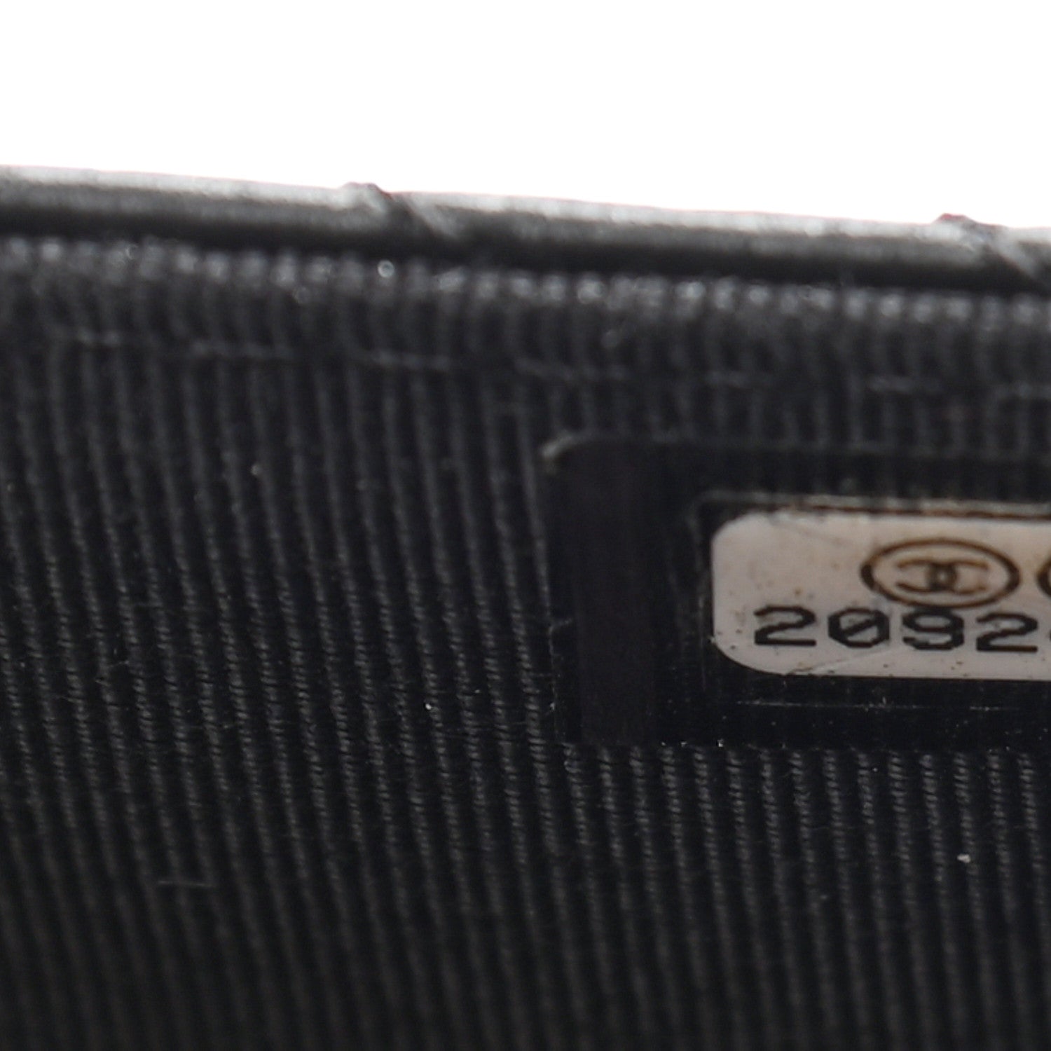 Chanel Lambskin Chevron Quilted Wallet On Chain WOC So Black 8 of 14