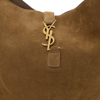 Saint Laurent Suede Le 5 A 7 Bea Tote Caramel Cognac 8 of 13