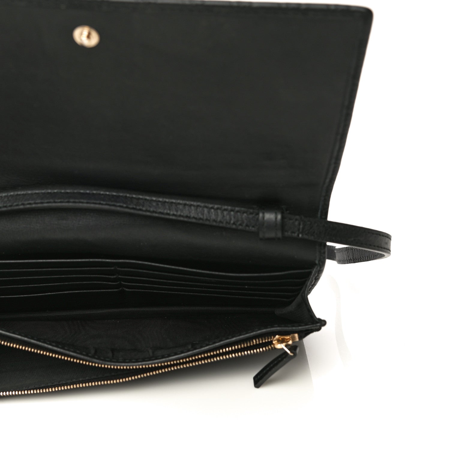 Gucci Microguccissima Crossbody Wallet Black 5 of 13