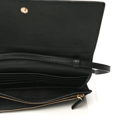 Gucci Microguccissima Crossbody Wallet Black 5 of 13