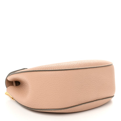 Chloe Grained Lambskin Drew Shoulder Bag Cement Pink 4 of 10