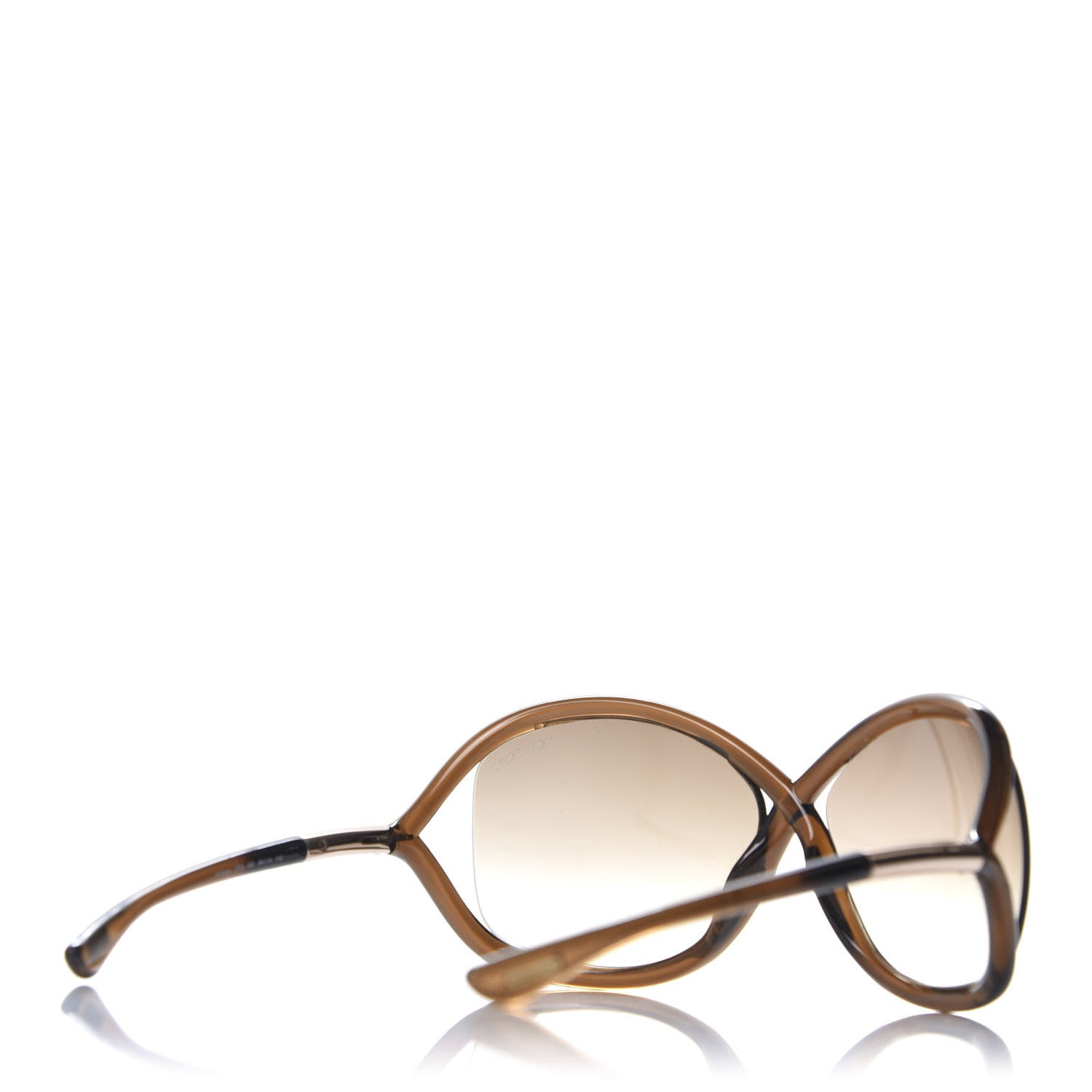 Tom Ford Acetate Whitney Crossover Sunglasses TF9 Brown 4 of 8
