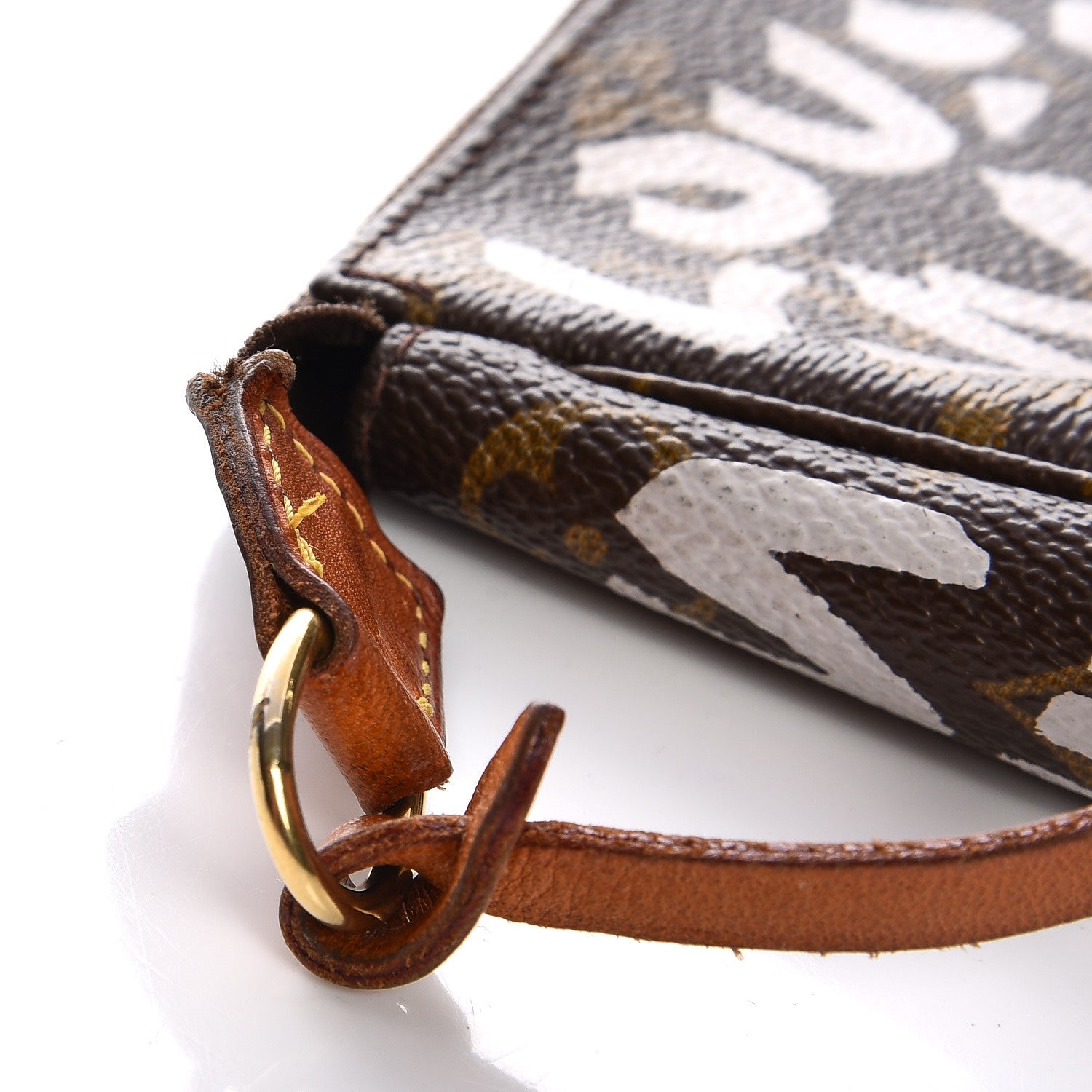 Louis Vuitton Monogram Graffiti Pochette Accessories Silver 11 of 11
