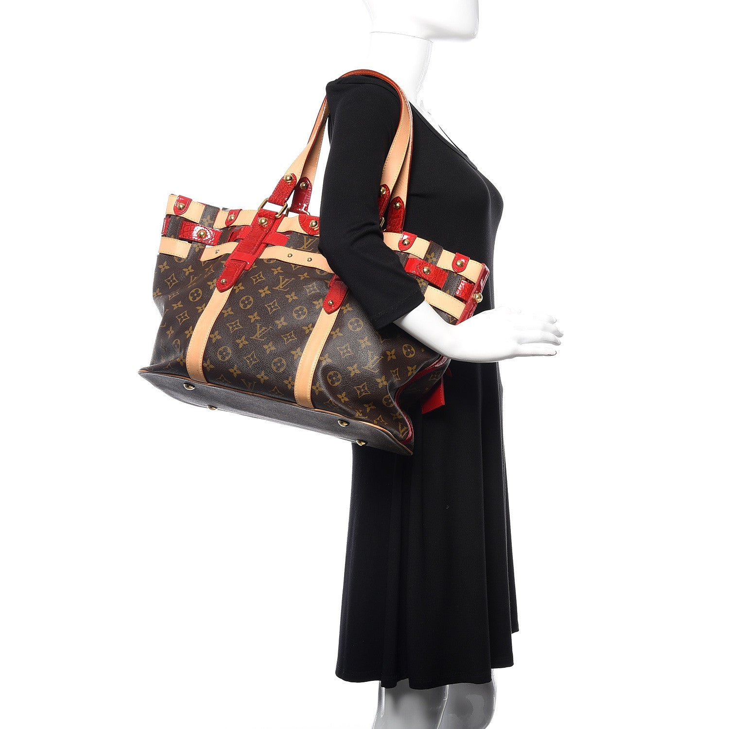 Louis Vuitton Monogram Salina MM Rubis 2 of 20