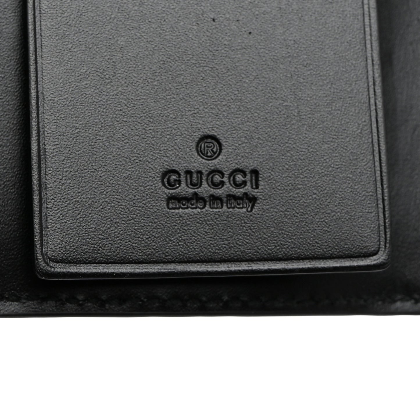 Microguccissima 6 Key Holder Case Black