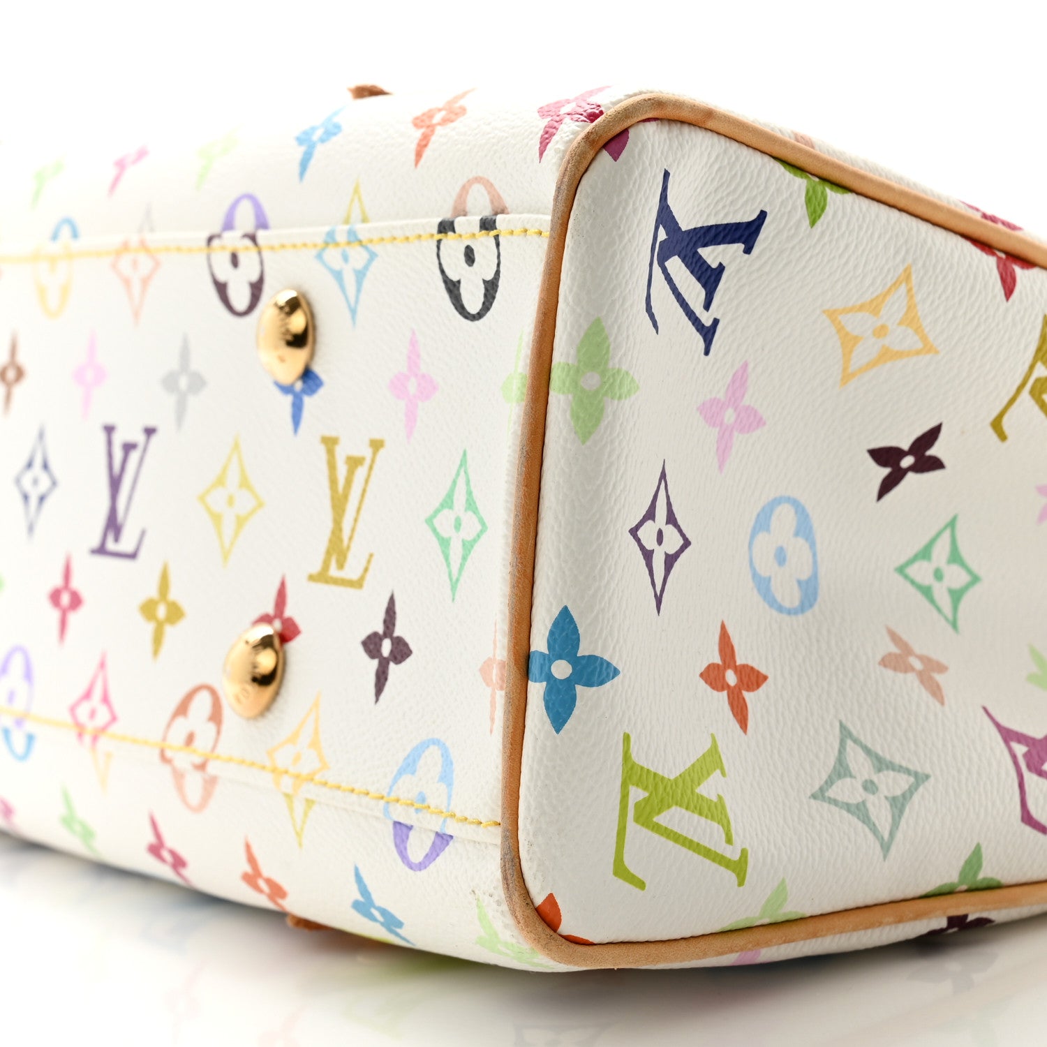 Louis Vuitton Monogram Multicolor Aurelia MM White 9 of 13