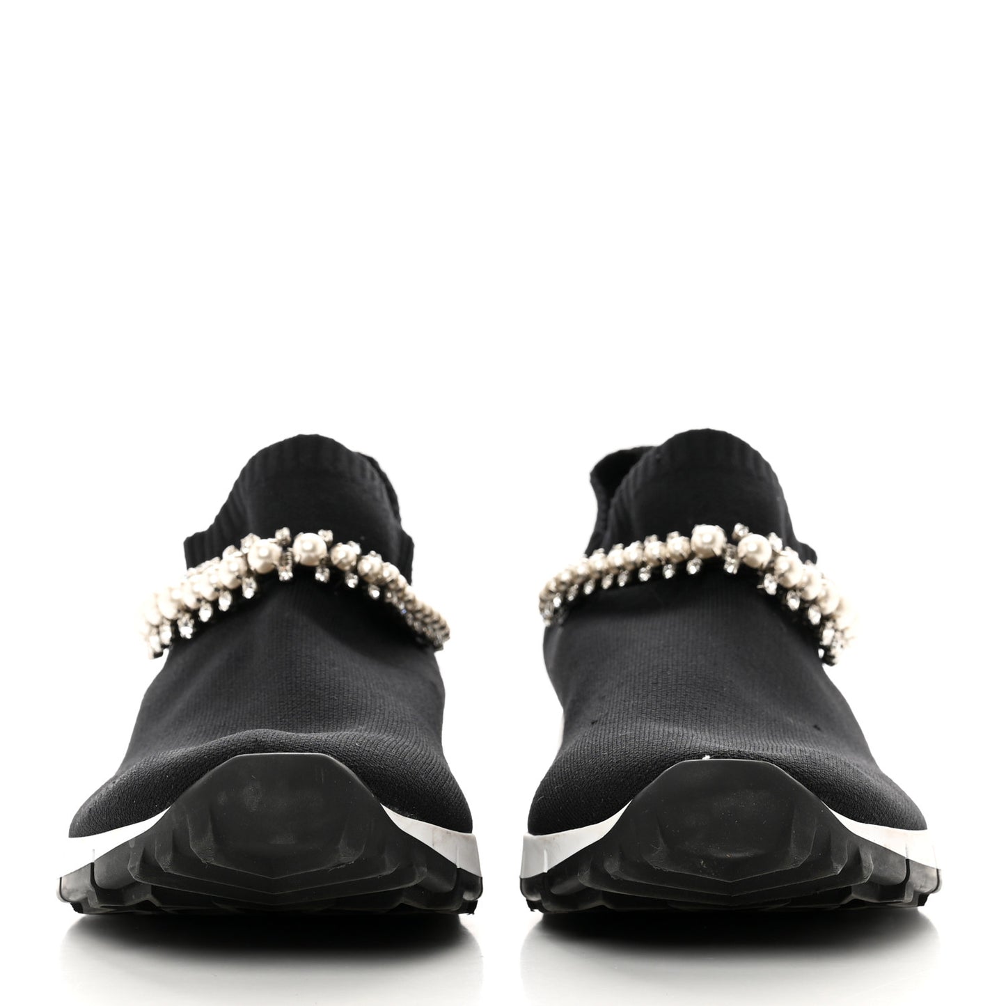 Knit Crystal Verona Sneaker 39.5 Black