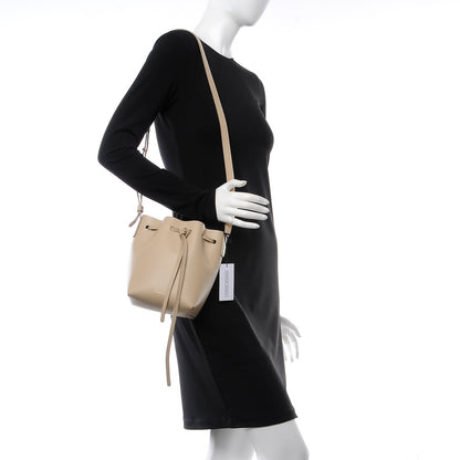 Mansur Gavriel Calfskin Mini Bucket Bag Sand 2 of 10