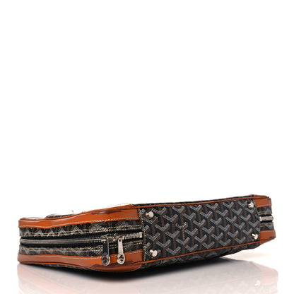 Goyard Goyardine Ambassade PM Briefcase Black Gold 3 of 19