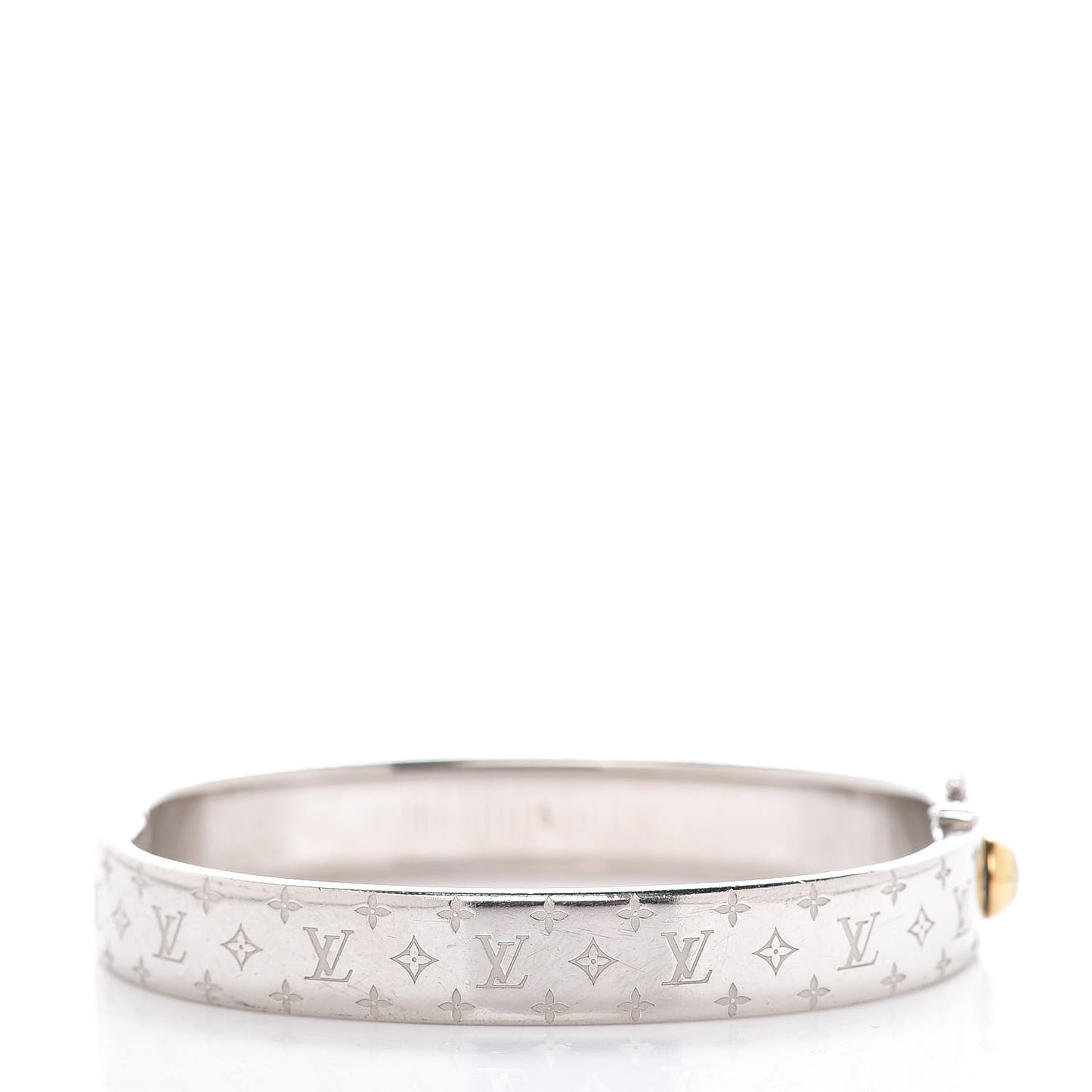 Palladium Monogram Nanogram Cuff S