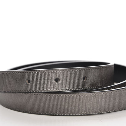Louis Vuitton Calfskin Embossed 20MM LV Initiales Belt 80 32 4 of 7