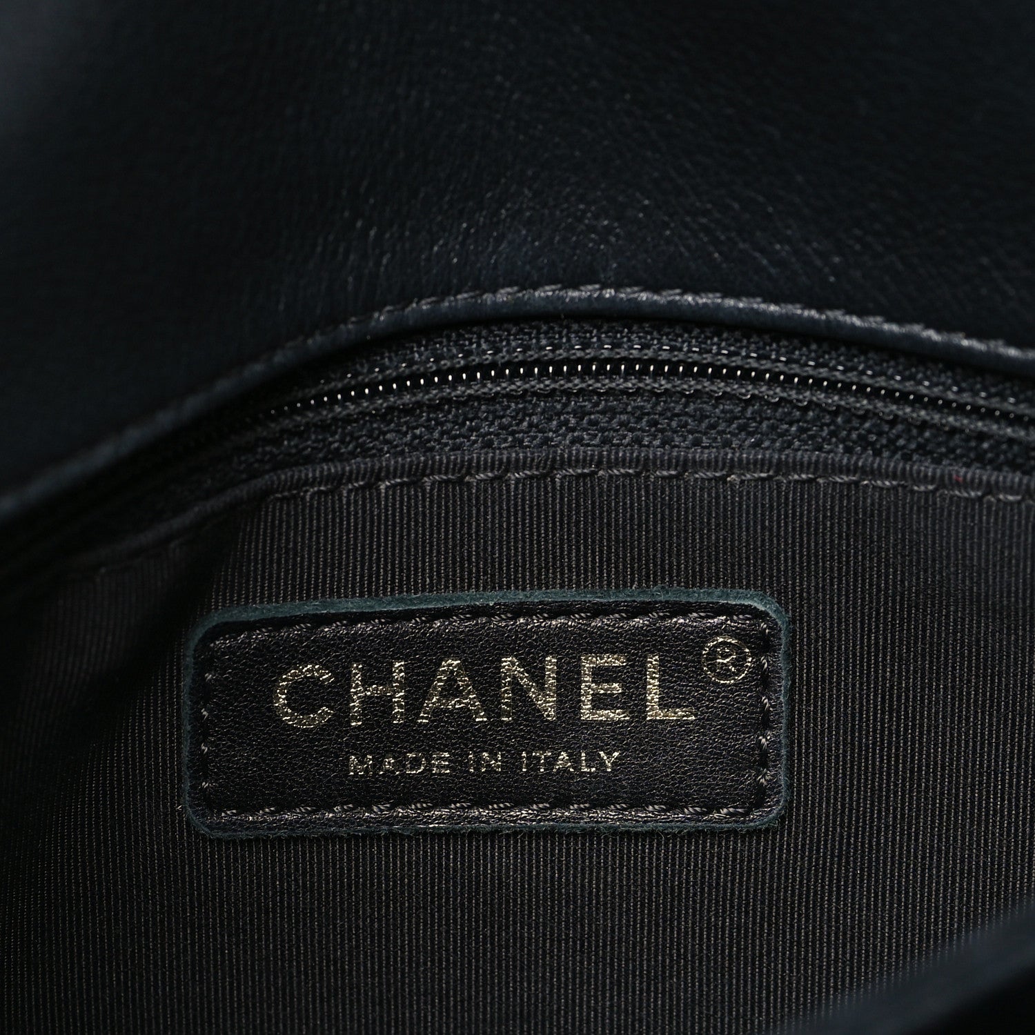 Chanel Grained Calfskin Chevron Stitched Small Chic Top Handle Flap Black 6 of 12