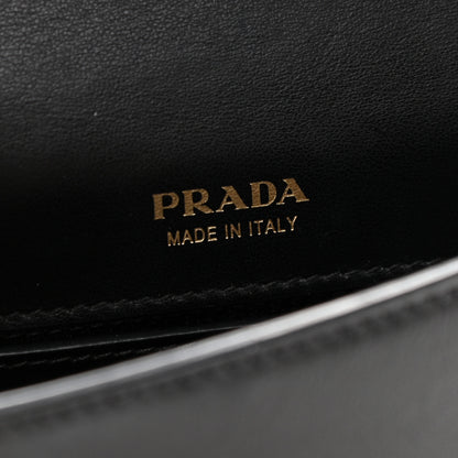 Prada Saffiano City Calf Cahier Belt Bag Black 6 of 12