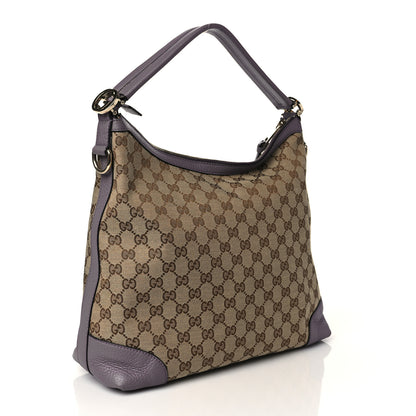 Gucci Monogram Small Miss GG Hobo Lilac 3 of 10