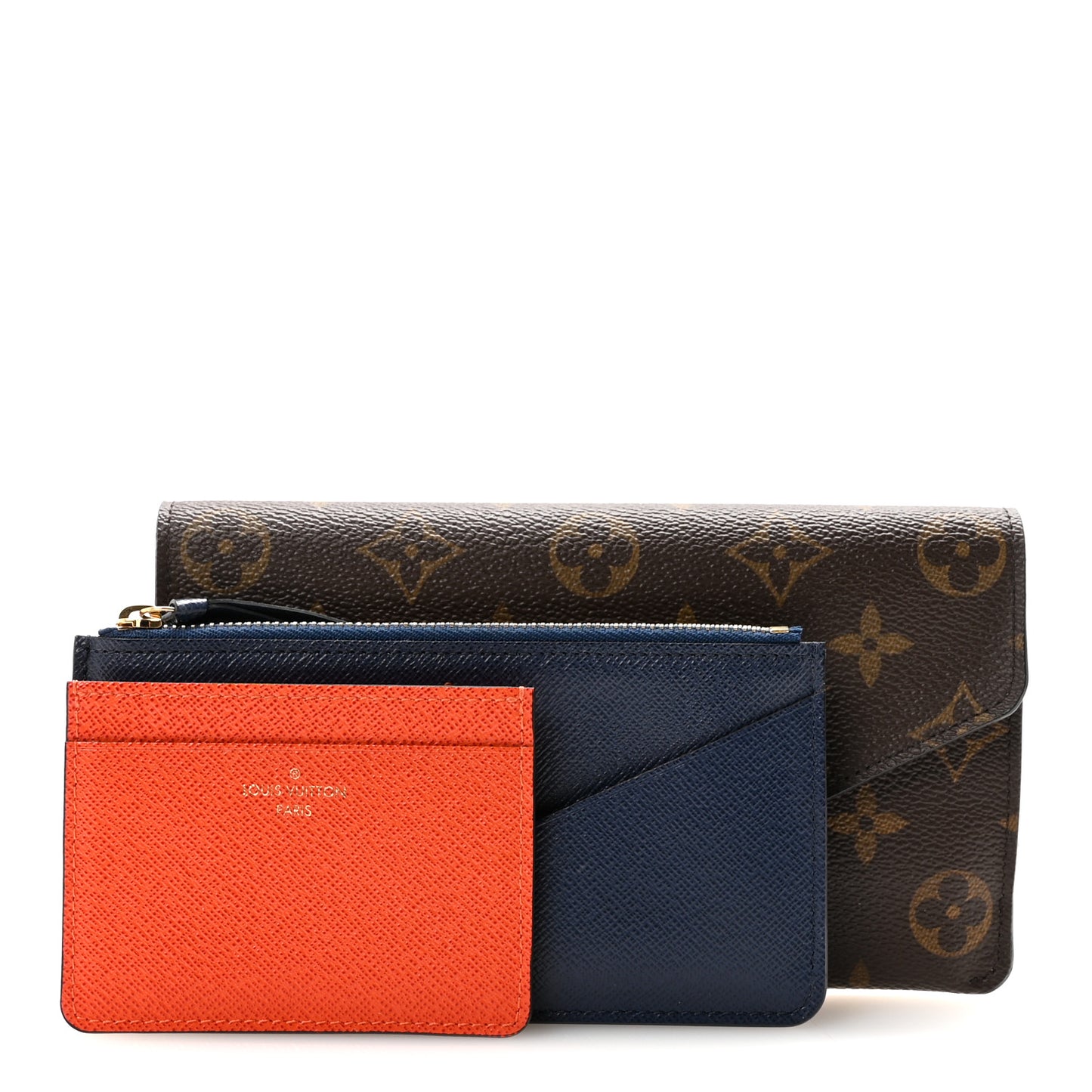 Monogram Jeanne Wallet Rose Ballerine