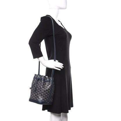 Goyard Goyardine Petit Flot Navy 2 of 8