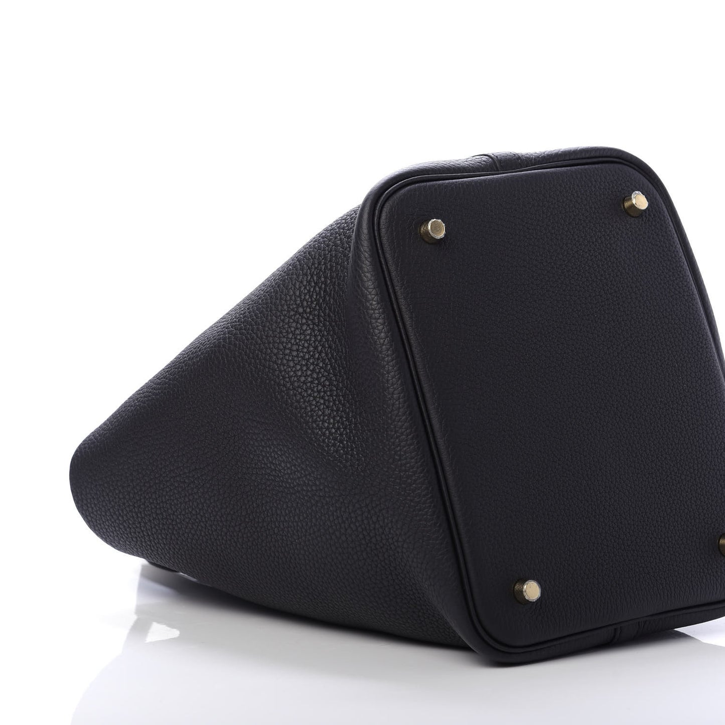 Taurillon Clemence Picotin Lock 22 MM Black
