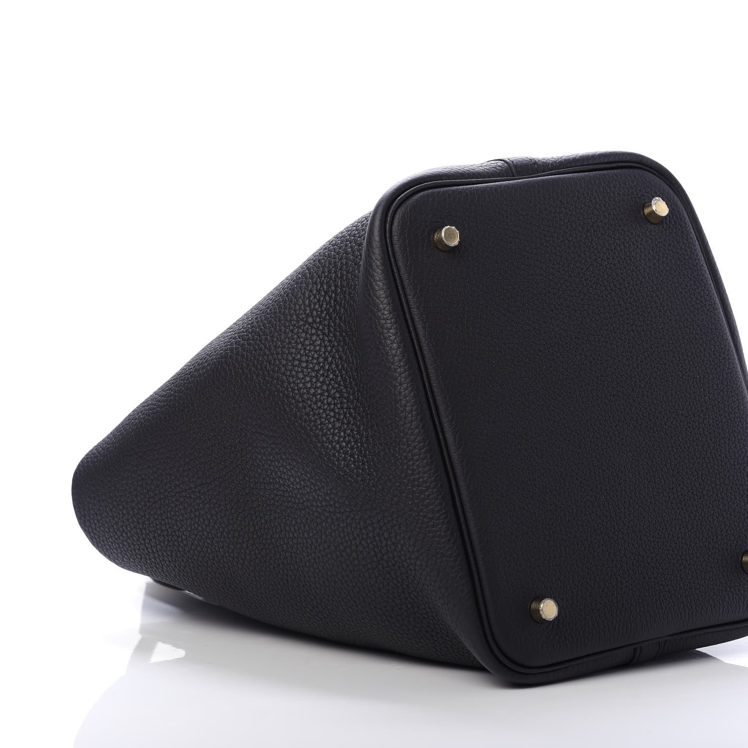 Hermes Taurillon Clemence Picotin Lock 22 MM Black 6 of 11