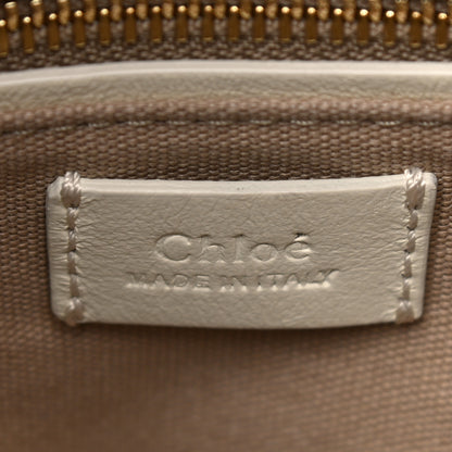 Chloe Smooth Calfskin Small Roy Bucket Bag Natural White 7 of 17