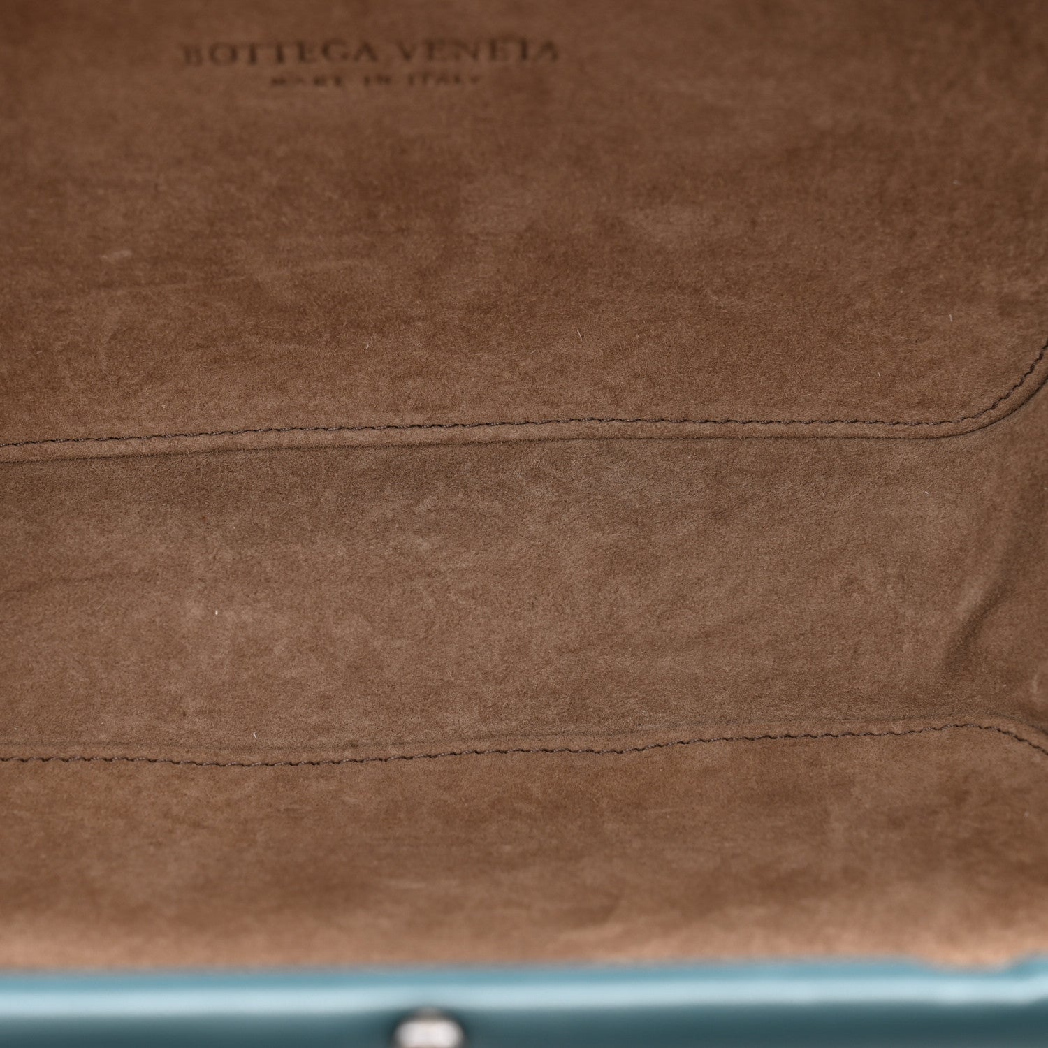 Bottega Veneta Nappa Intrecciato Chain Knot Clutch Mallard 5 of 9