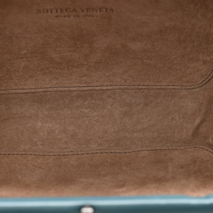 Bottega Veneta Nappa Intrecciato Chain Knot Clutch Mallard 5 of 9