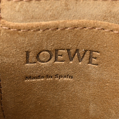 Loewe Calfskin Jacquard Mini Gate Dual Bag Peach Bloom 6 of 11