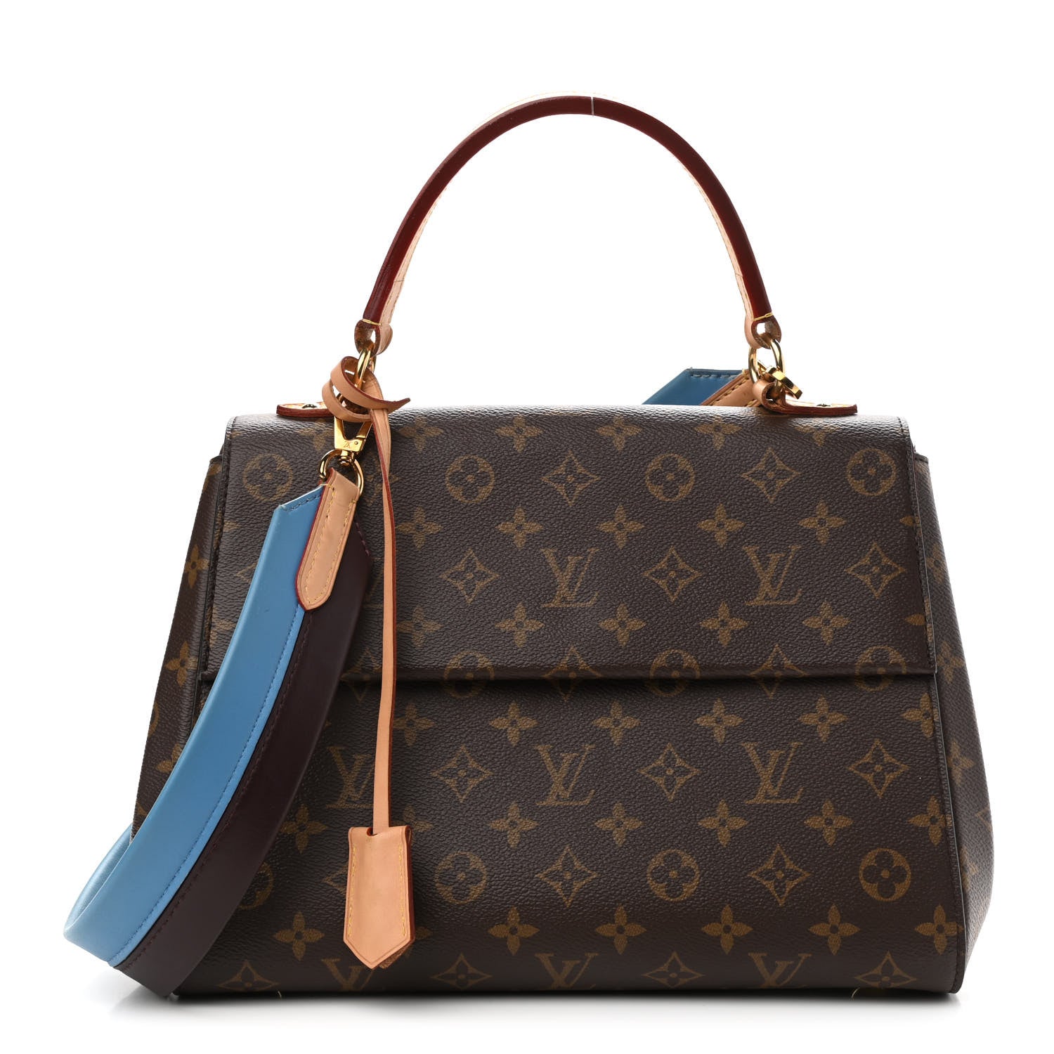 Louis Vuitton Monogram Cluny MM Blue Glacial 1 of 10