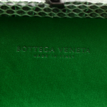 Bottega Veneta Satin Intreccio Impero Ayers Knot Clutch 6 of 7
