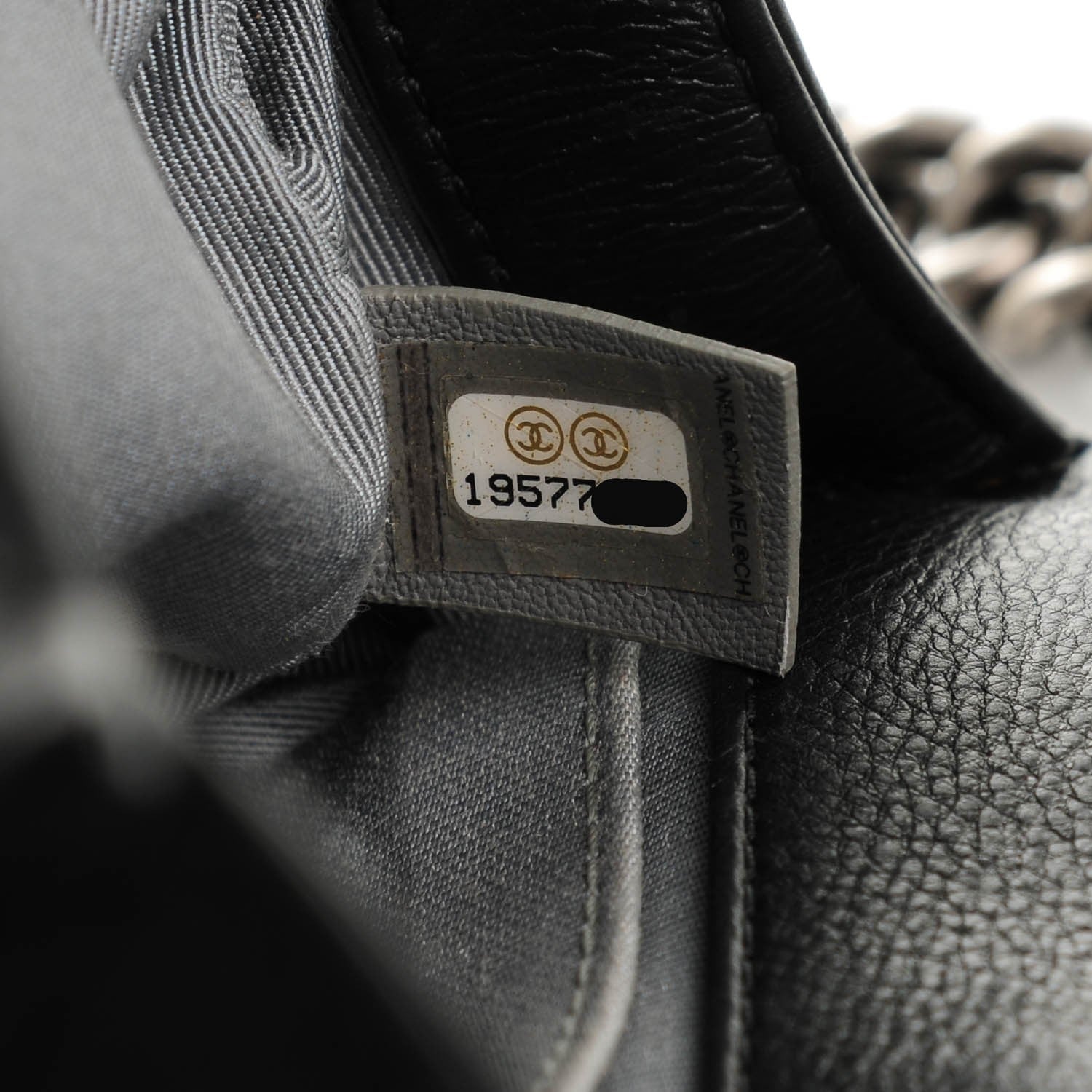 Chanel Calfskin Quilted Small Boy Flap Black 8 of 8