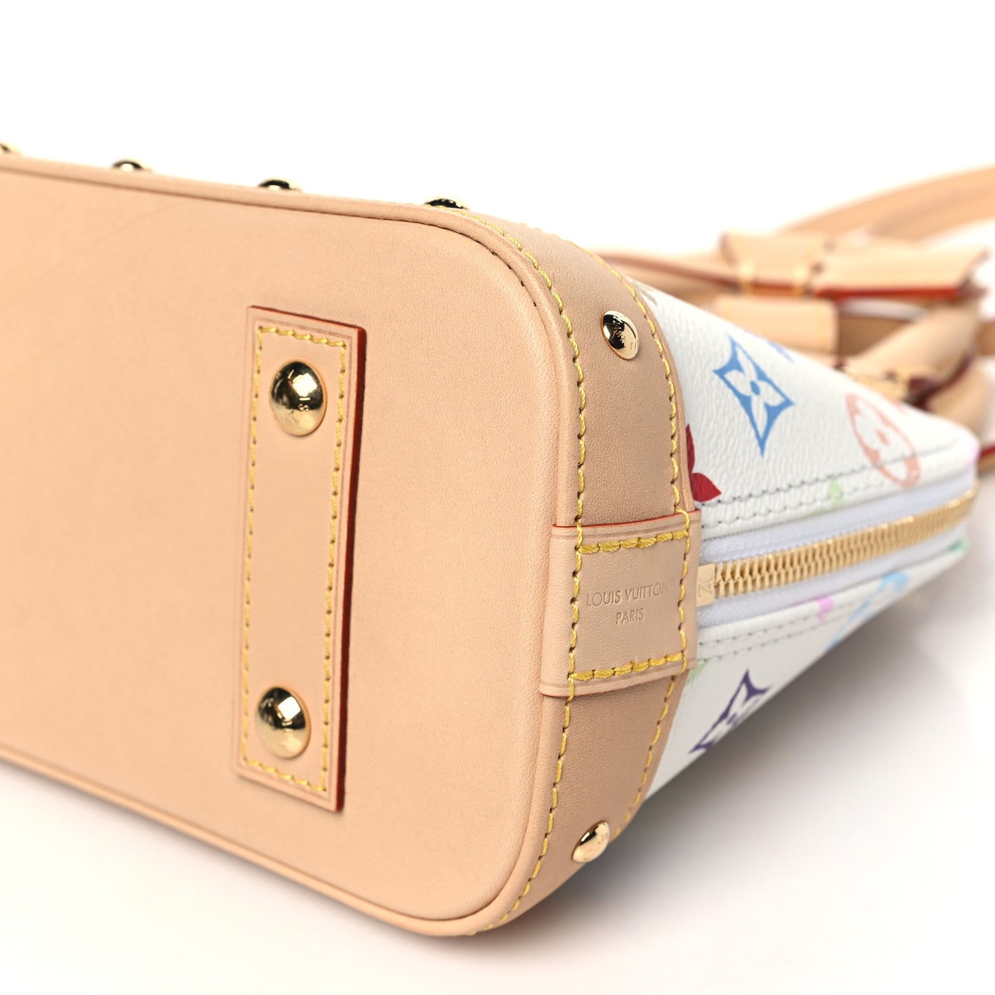 LV x TM Monogram Multicolor Alma BB White