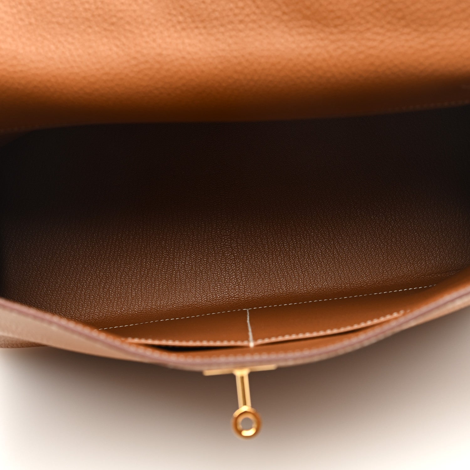 Hermes Togo Kelly Retourne 35 Gold 5 of 9