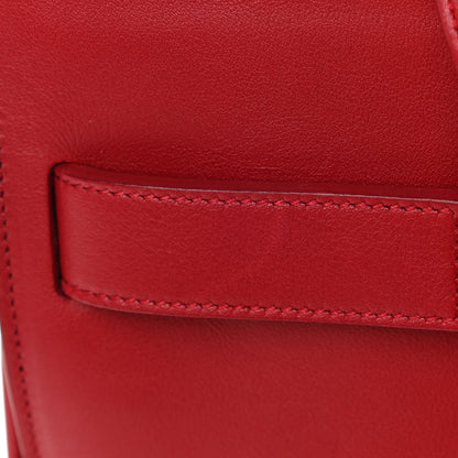 Saint Laurent Calfskin Small Sac De Jour Lipstick Red 15 of 15