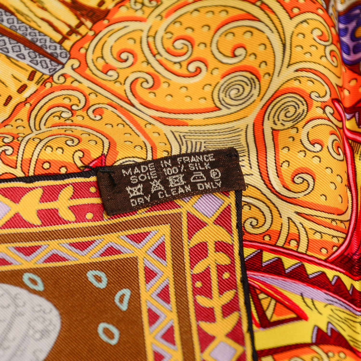 Hermes Silk Cavaliers du Caucase Scarf 90 6 of 8